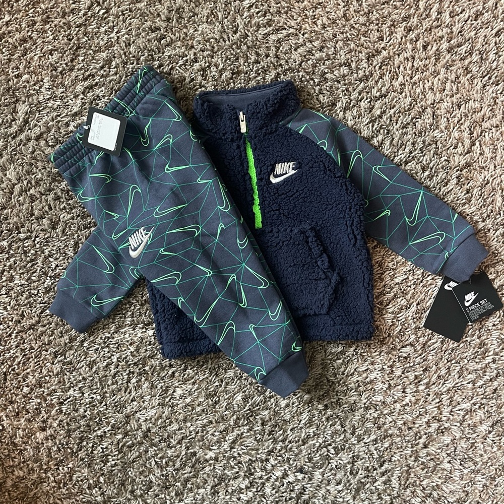 Baby Boy Hoodie and Pants Set